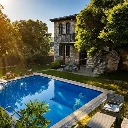 Βίλα Stone Mansion With Private Pool And Garden And Authentic